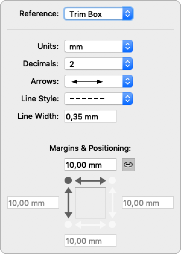 ArtPro+: Dimension Lines